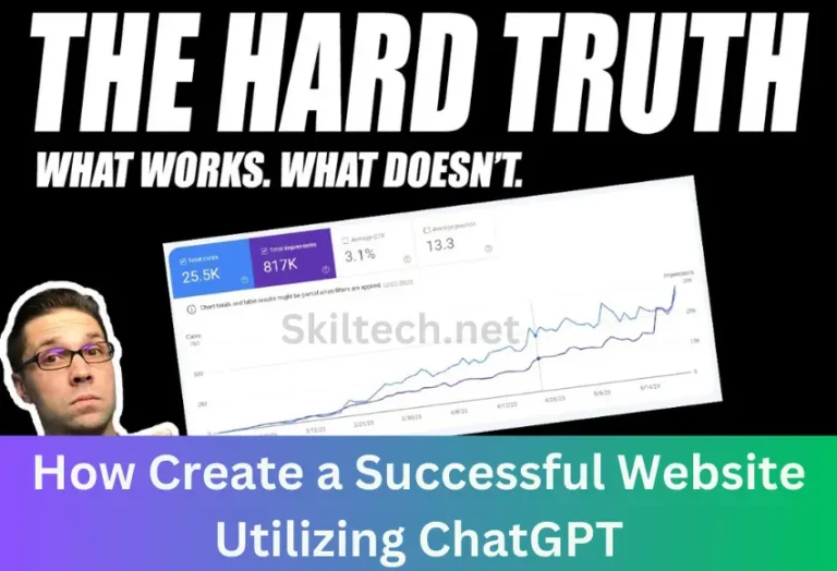 How Create a Successful Website Utilizing ChatGPT1 - skiltech.net